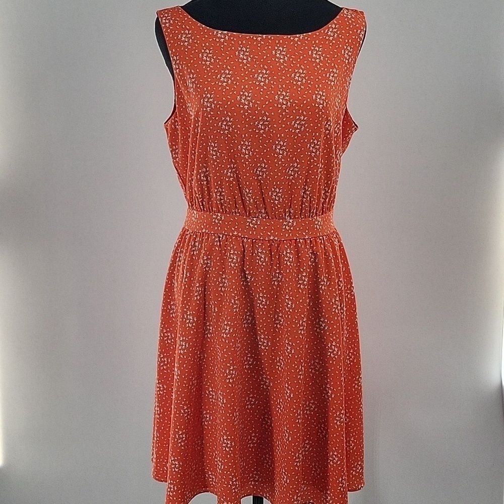 Gianni Bini Vibrant Orange Mini Dress